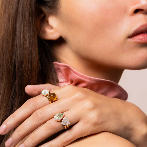 Bague diamants One More