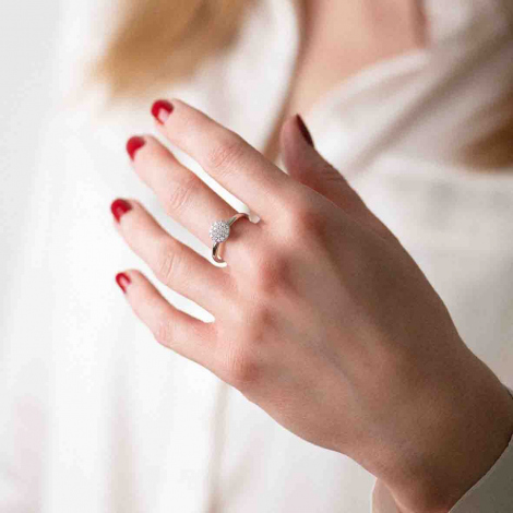 Bague diamants One More