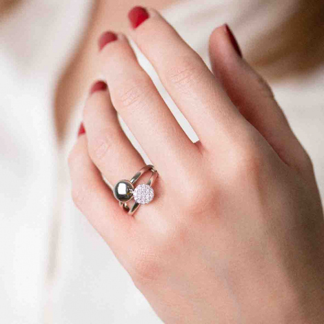Bague diamants One More