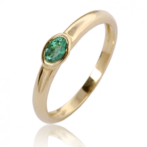Bague meraude 0.30 ct