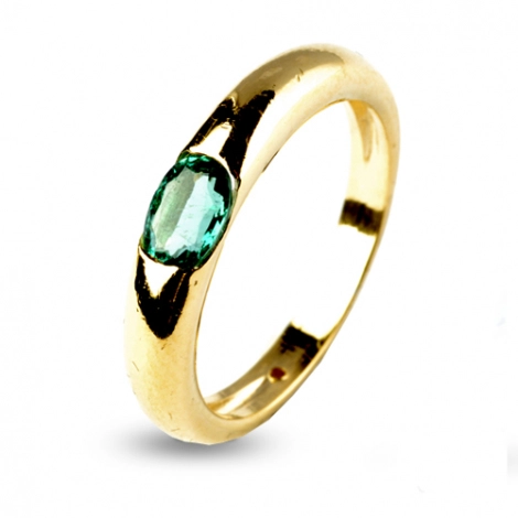 Bague meraude 0.60 ct