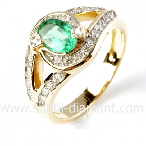 Bague meraude