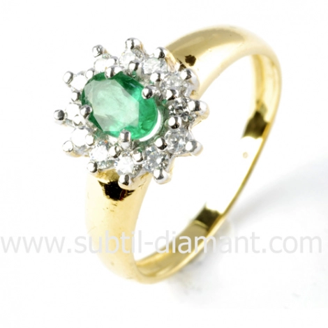 Bague meraude