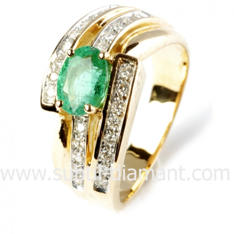 Bague meraude