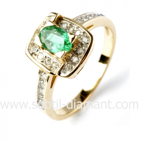 Bague meraude