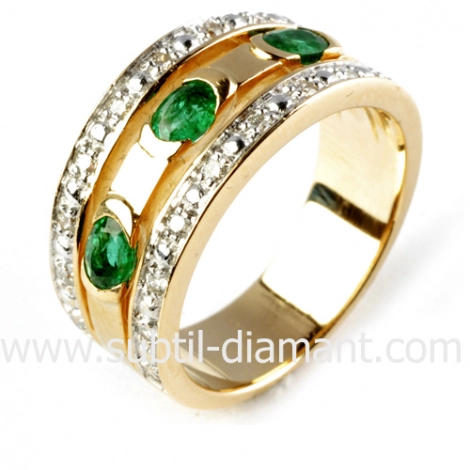 Bague meraude