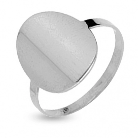 Bague en or blanc 9 carats