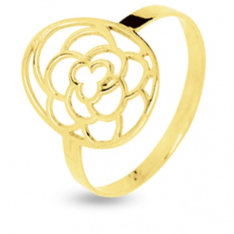 Bague en or motif fantaisie