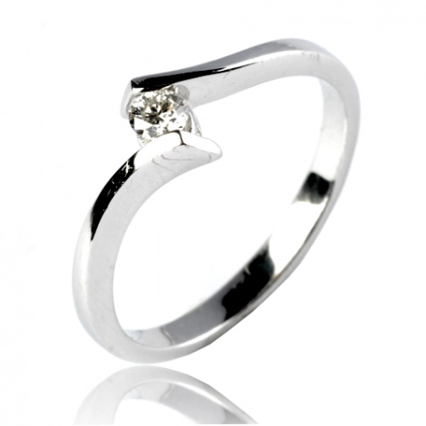 Bague or diamant