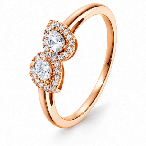 Bague Or et diamants à combiner