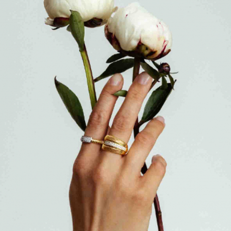 Bague Or et diamants