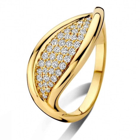 Bague or et diamants