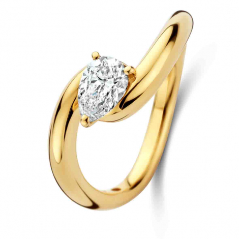 Bague Or et diamants à combiner