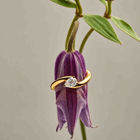 Bague Or et diamants