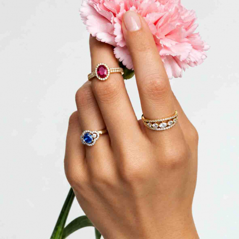 Bague Or et diamants