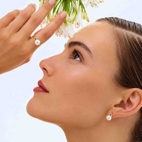 Bague Or et Perle