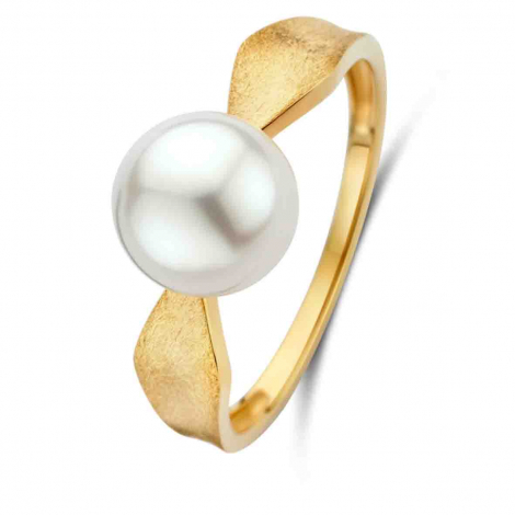  Bague Or et Perle à combiner