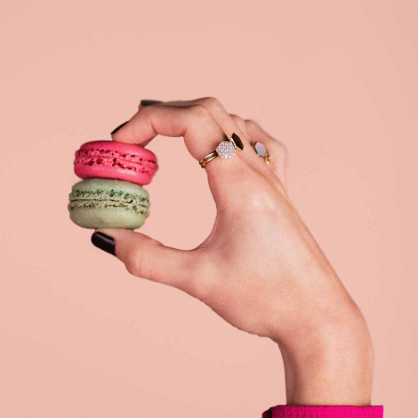 Bague Or Nacre One More