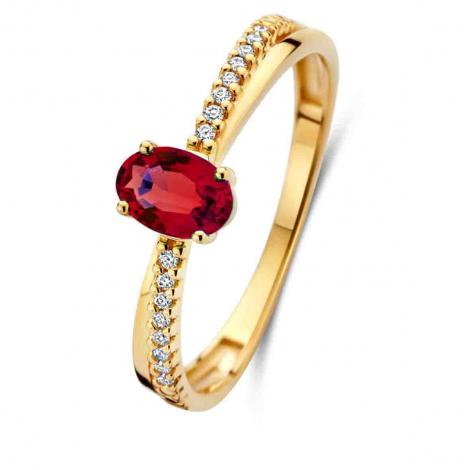 Bague Or Rubis et diamants à combiner