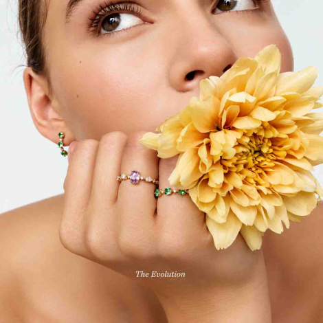 Bague Or Saphir et Diamant