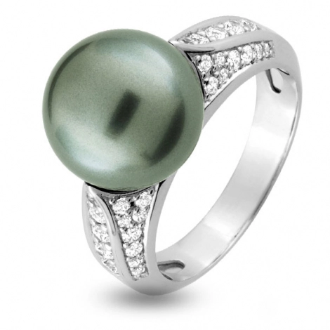 Bague perle de Tahiti 