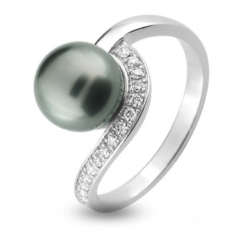 Bague perle de Tahiti 