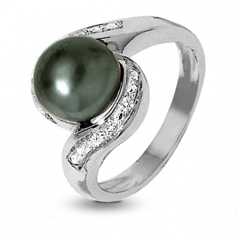 Bague Tahiti et diamants