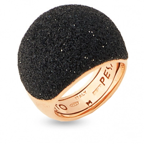 Bague Pesavento Polvere di Sogni Rose et Antique Black