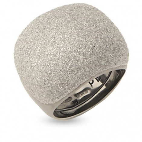 Bague Pesavento Polvere di Sogni Ruthenium et Gris Perle
