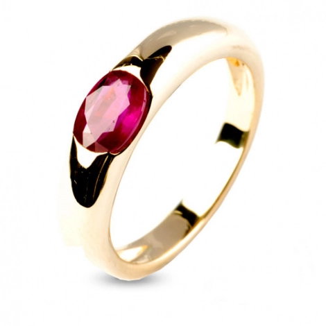 Bague rubis 1 carat