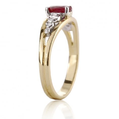 Bague rubis