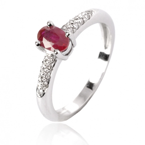 Bague rubis