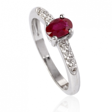 Bague rubis