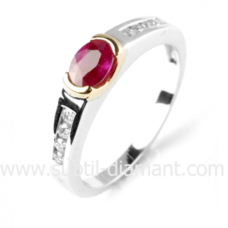 Bague rubis