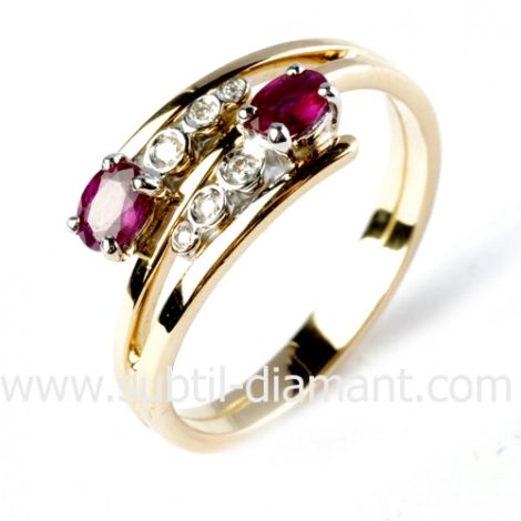 Bague rubis