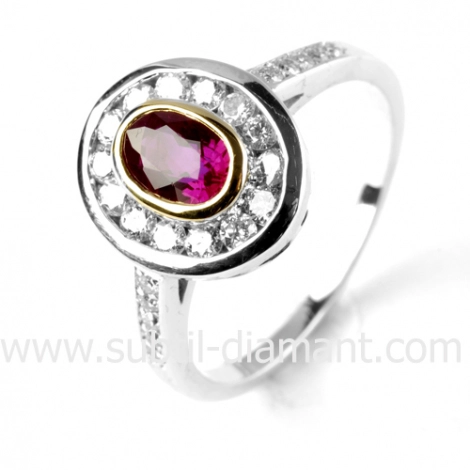 Bague rubis