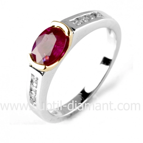 Bague rubis