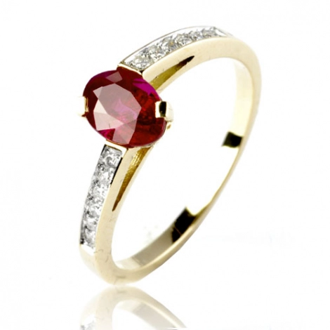 Bague rubis
