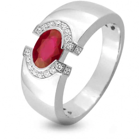 Bague Rubis
