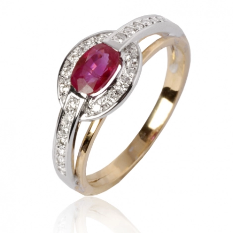 Bague rubis