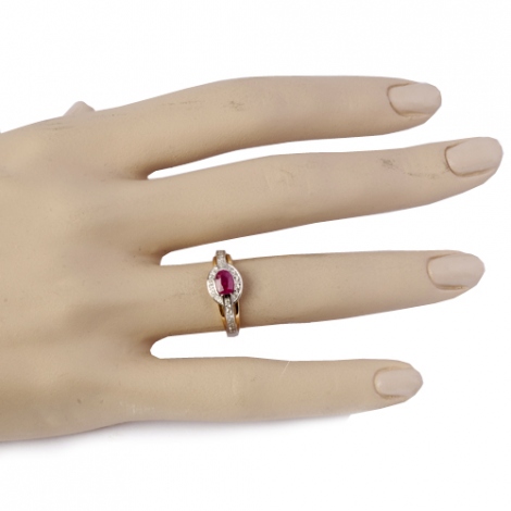 Bague rubis