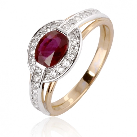 Bague rubis
