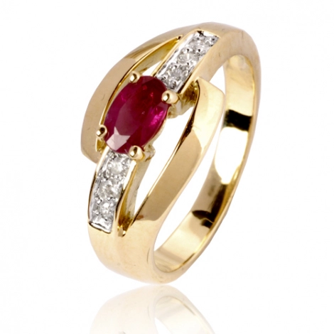 Bague rubis