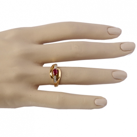 Bague rubis