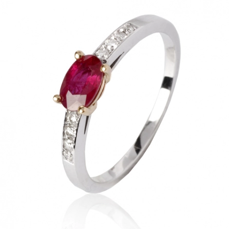 Bague rubis