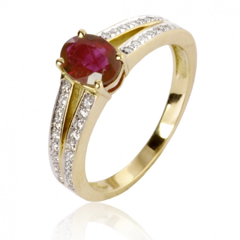 Bague rubis