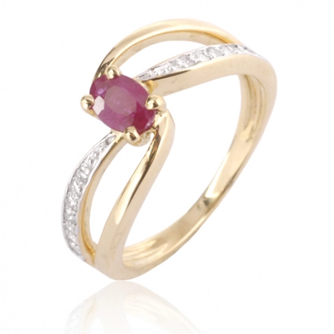 Bague rubis
