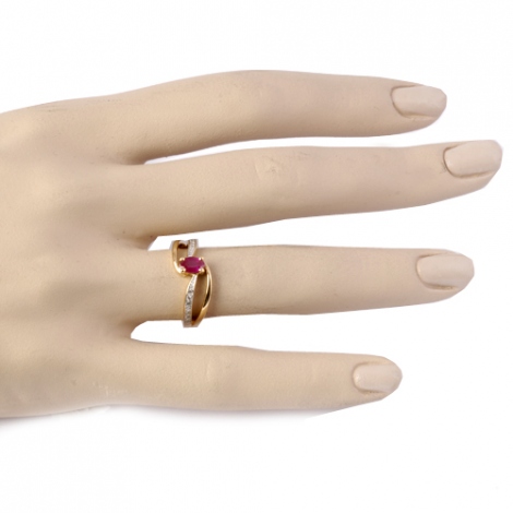 Bague rubis