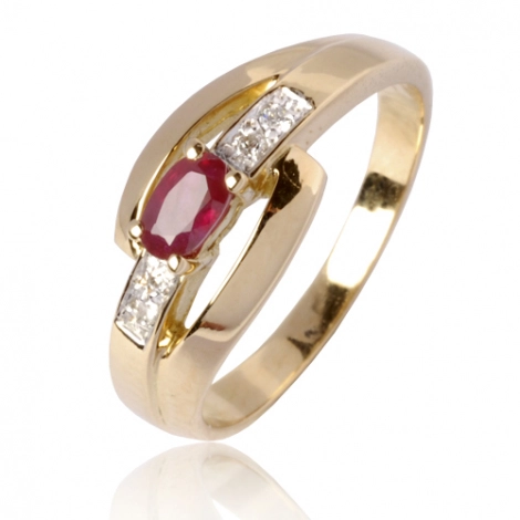 Bague rubis