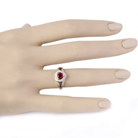 Bague rubis